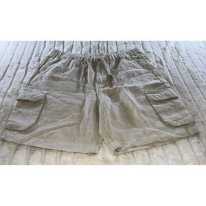 Ocean & Coast Men's Washable‎ Linen coastal preppy Cargo Shorts Size 32 Stretch